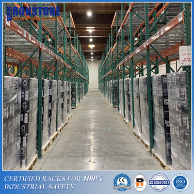 Rack de aço resistente de alta capacidade para armazenamento industrial