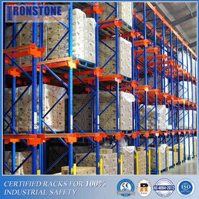 Movimentação conveniente e simples do alto densidade do FIFO do armazém no sistema do racking da pálete