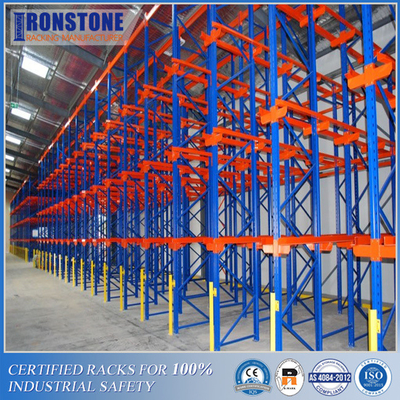 Movimentação conveniente e simples do alto densidade do FIFO do armazém no sistema do racking da pálete