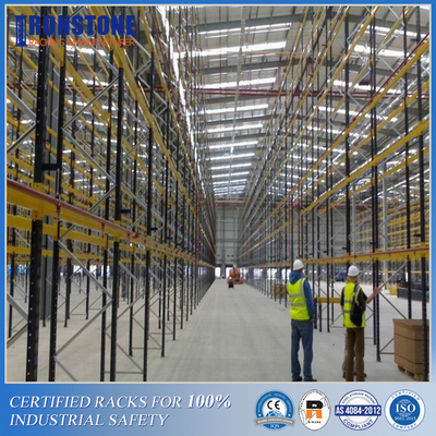 Rack de aço resistente de alta capacidade para armazenamento industrial