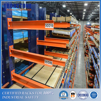 Cremalheira de aço estrutural laminada resistente do armazenamento do modilhão com versatilidade forte