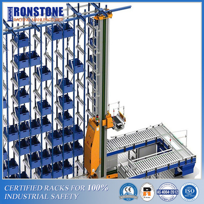 Sistema automático esperto do armazenamento e de recuperação de solução do racking do armazém