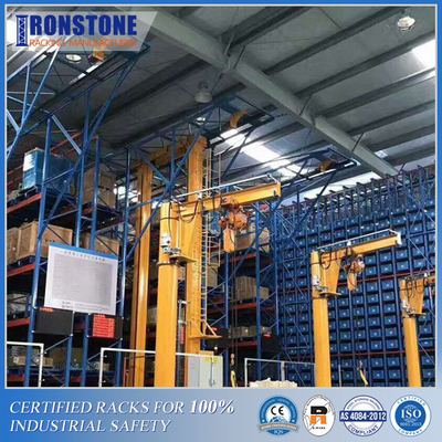 Sistema automático esperto do armazenamento e de recuperação de solução do racking do armazém