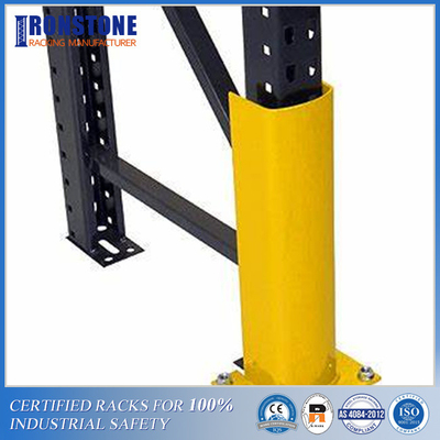 Acessórios industriais protetor da cremalheira da pálete e protetor eretos For Warehouse Safety da coluna