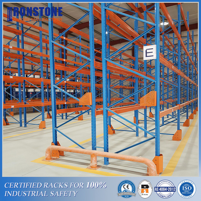 Acessórios industriais protetor da cremalheira da pálete e protetor eretos For Warehouse Safety da coluna