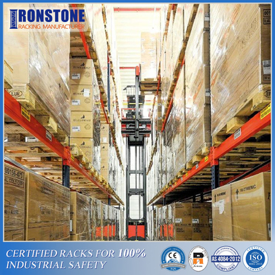 Sistema muito estreito alto do racking do corredor da produtividade com preço barato