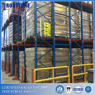 Cremalheira industrial da pálete do cinema ao ar livre do elevado desempenho para armazéns refrigerados